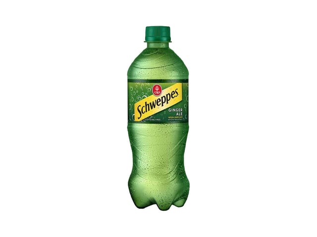 Schweppes Ginger Ale - 20oz Bottle.